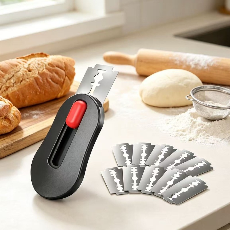 Bread Lame Scoring - Ferramenta Premium Magnética e Extravável para