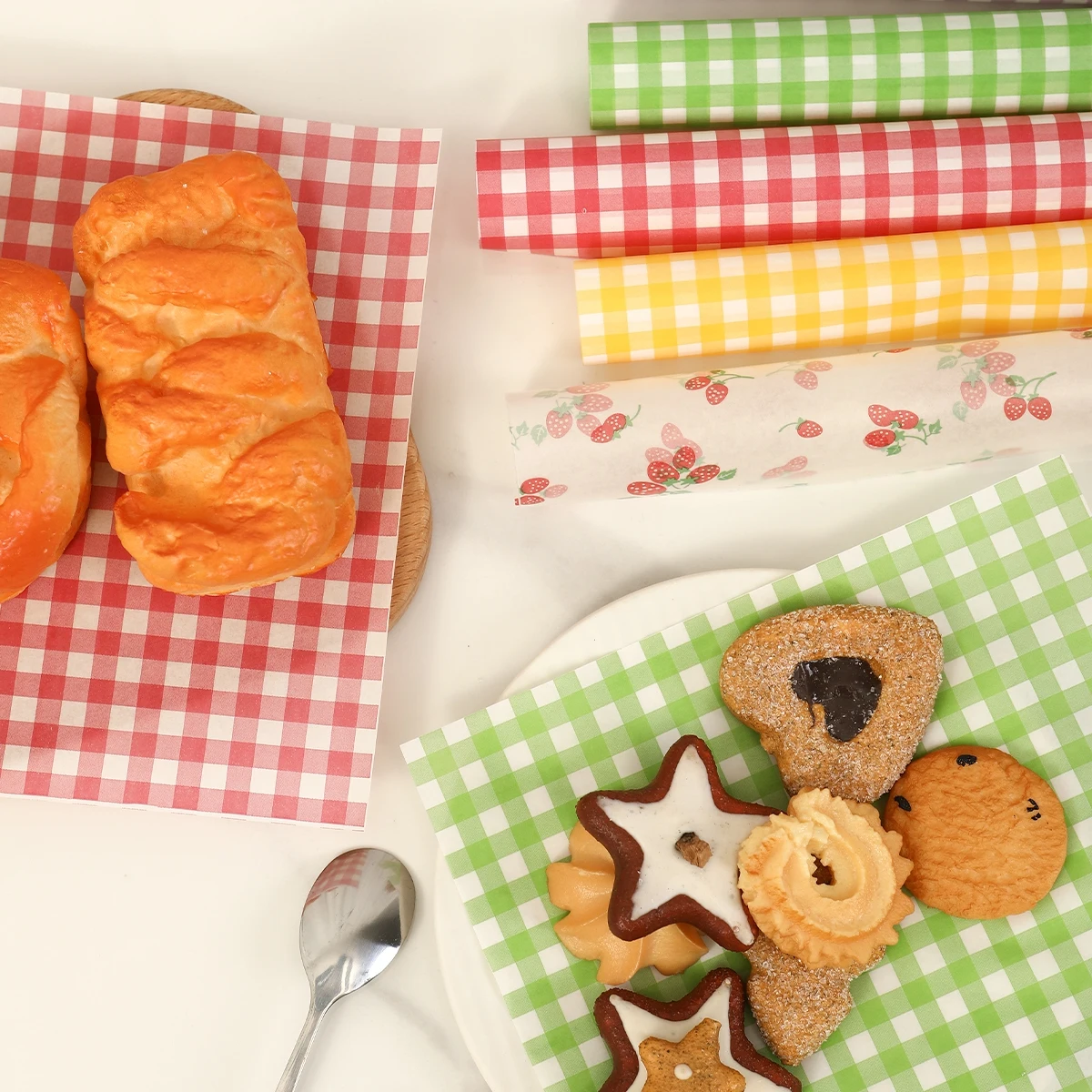 Kitchen Baking Sheets - Papel de embrulho à prova de