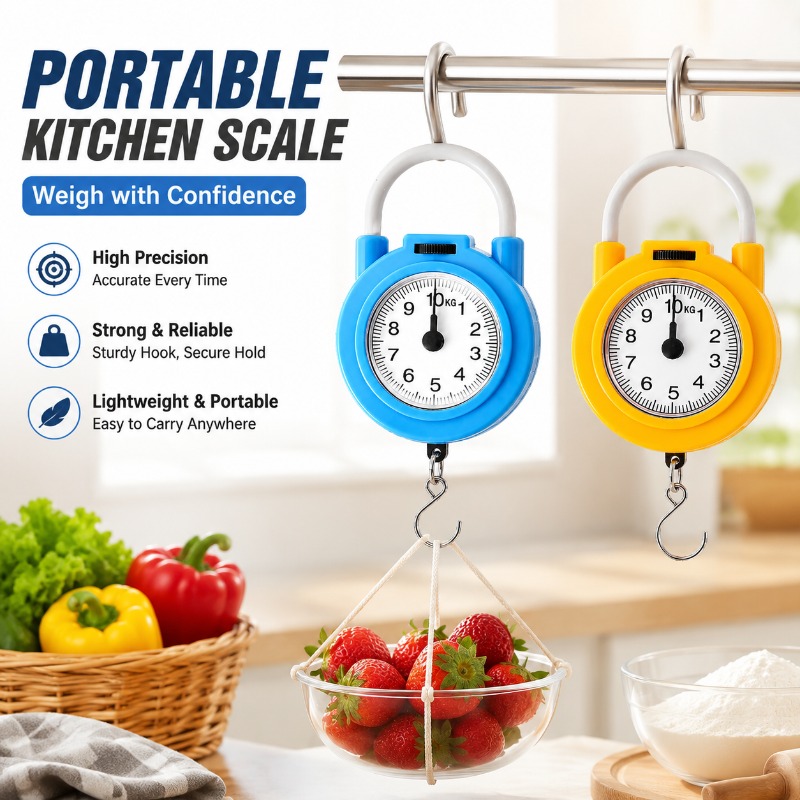 Kitchen Scale Precise - Balança Eletrônica Portátil de Cozinha, Balança