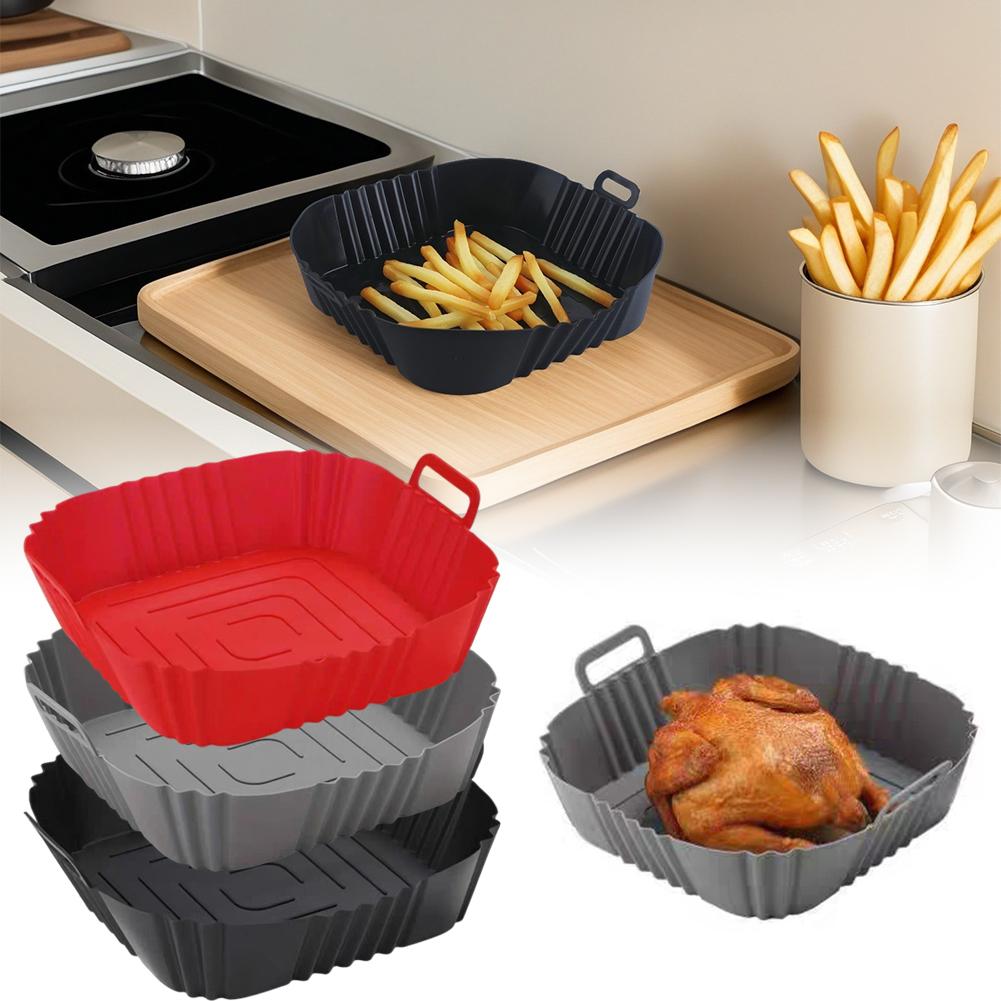 Kitchen And Baking Equipment - Acessórios Reutilizáveis para Airfryer: Forro de
