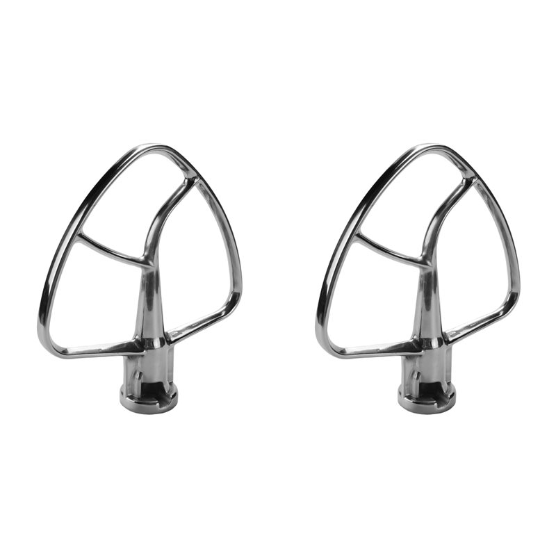 Kitchen Baking Aid - Batedor plano de aço inoxidável WHYY-2X