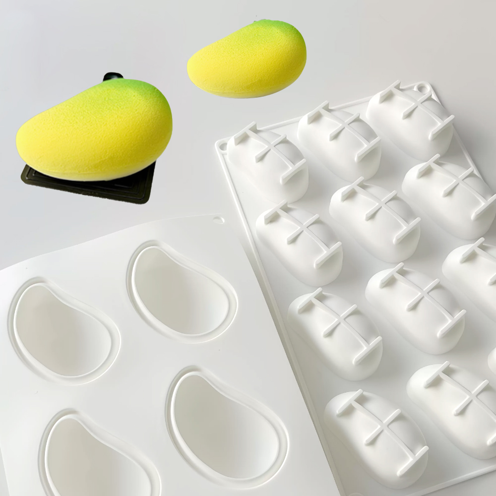Baking Kitchen Design - Moldes de mousse de frutas francesas