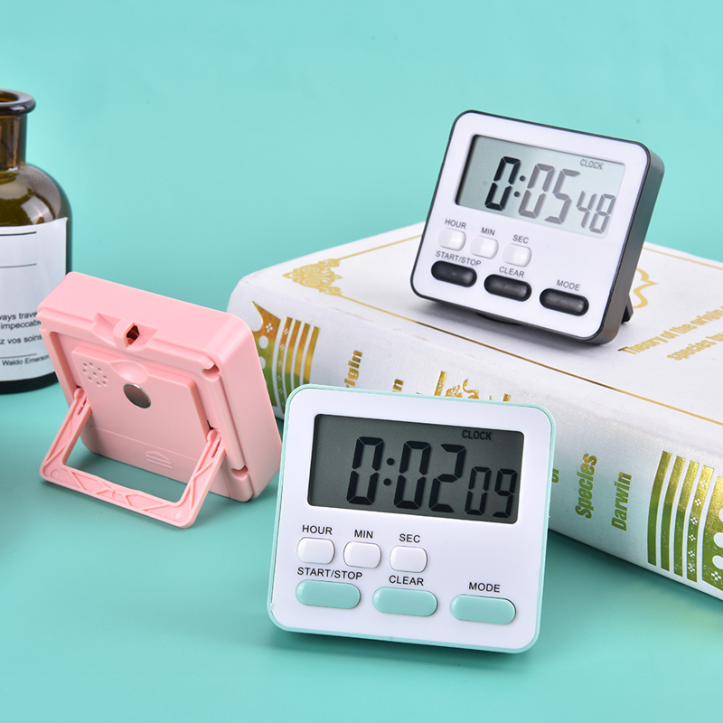 Kitchen Baking Timer - Relógio Despertador Digital com Display, Timer