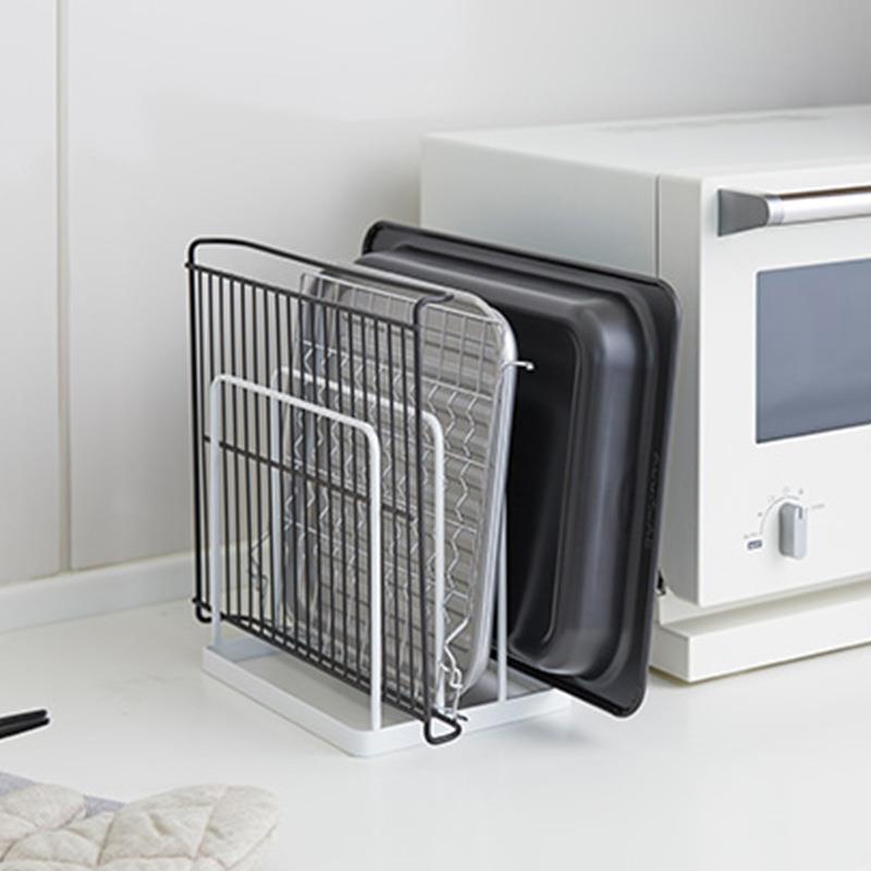 Kitchen Cabinet Baking Organizer - Prateleira de Armazenamento Multifuncional de Grande