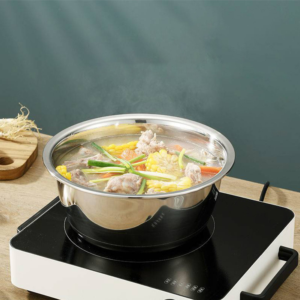 Kitchen Baking Bowls - Tigela de Mistura em Aço Inoxidável