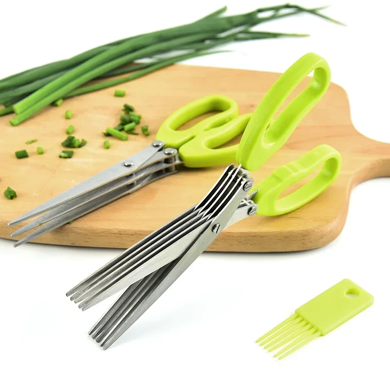 Multi-camadas tesoura de cozin - Kitchen Q avaliação e preço