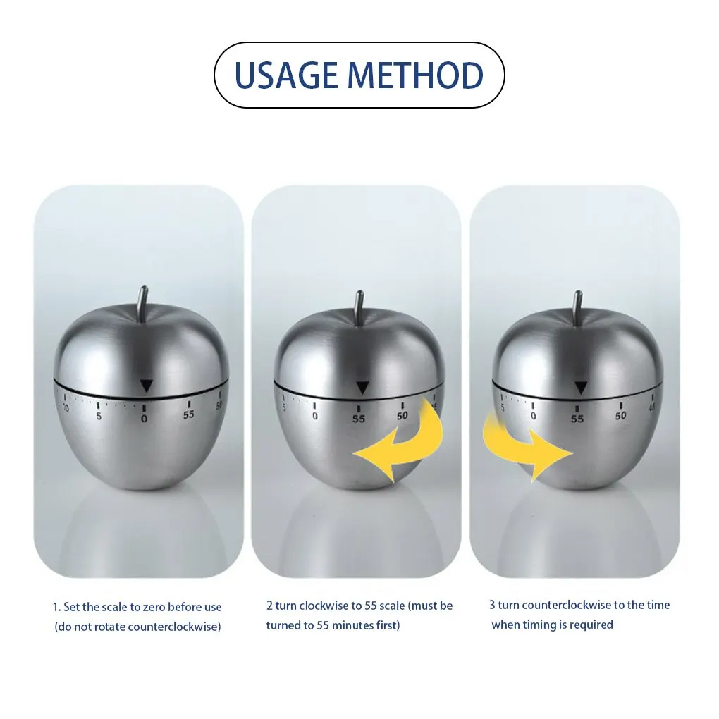 1 unidade Temporizador Mecânic - Kitchen Baking Timer avaliação e preço