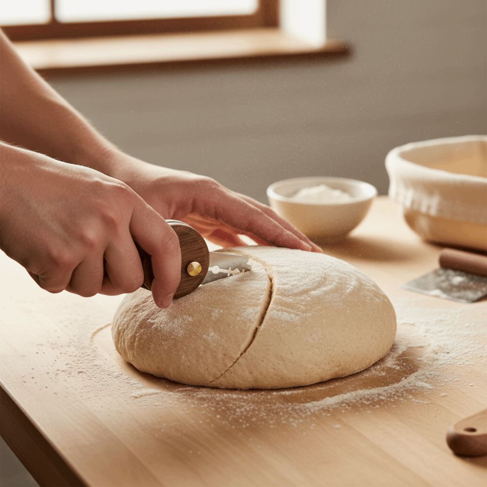 Cortador de Pão com Cabo de Ma - Bread Lame Scoring avaliação e preço