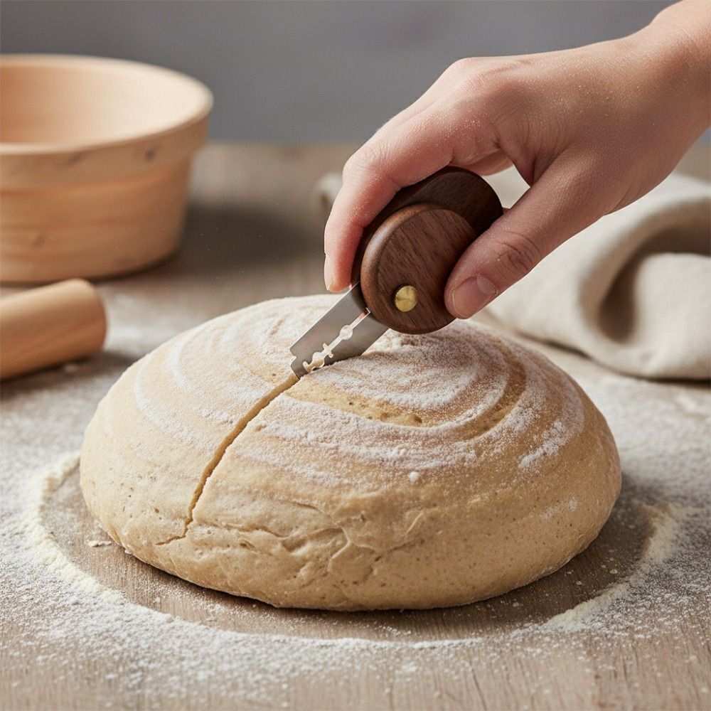 Cortador de Pão com Cabo de Ma - Bread Lame Scoring avaliação e preço