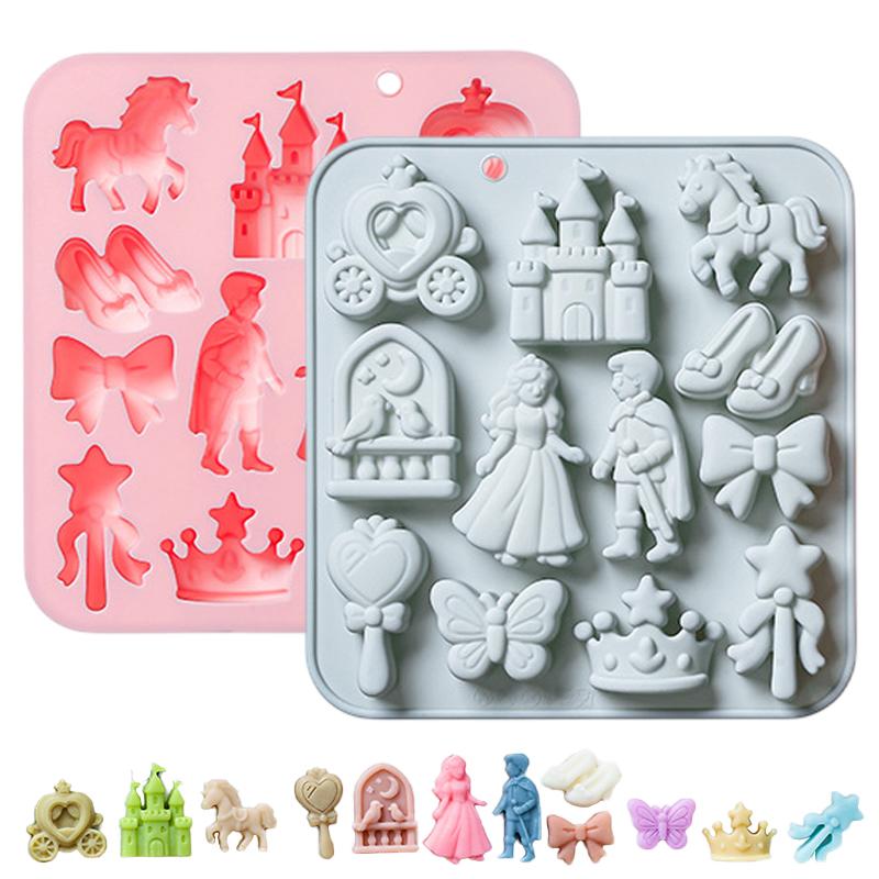 🌸 Molde de Silicone 3D com 12  - Kitchen Baking Molds avaliação e preço