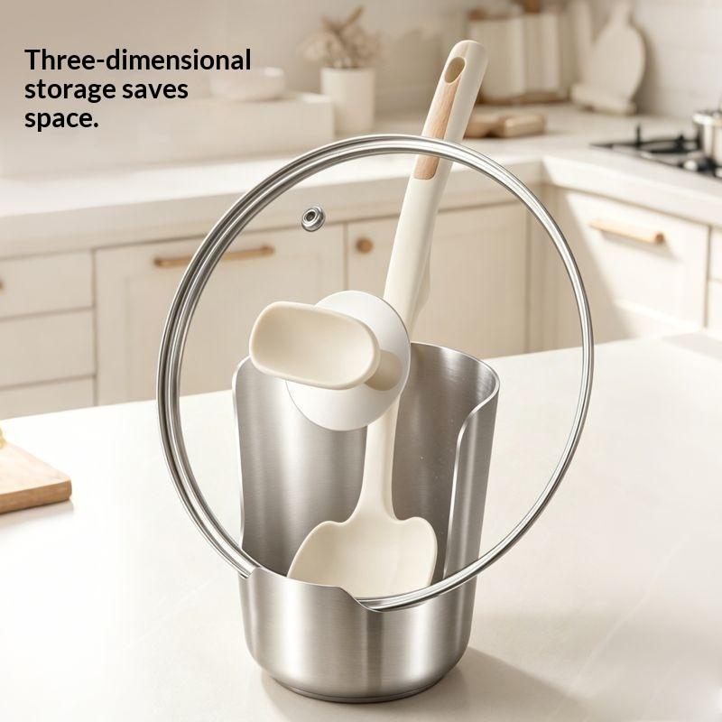 Suporte para Colheres em Aço I - Kitchen Baking Utensil avaliação e preço
