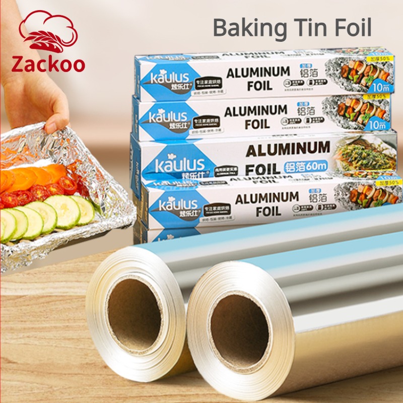 Zackoo 10/20/40m folha de alum - Kitchen Baking Sheets avaliação e preço