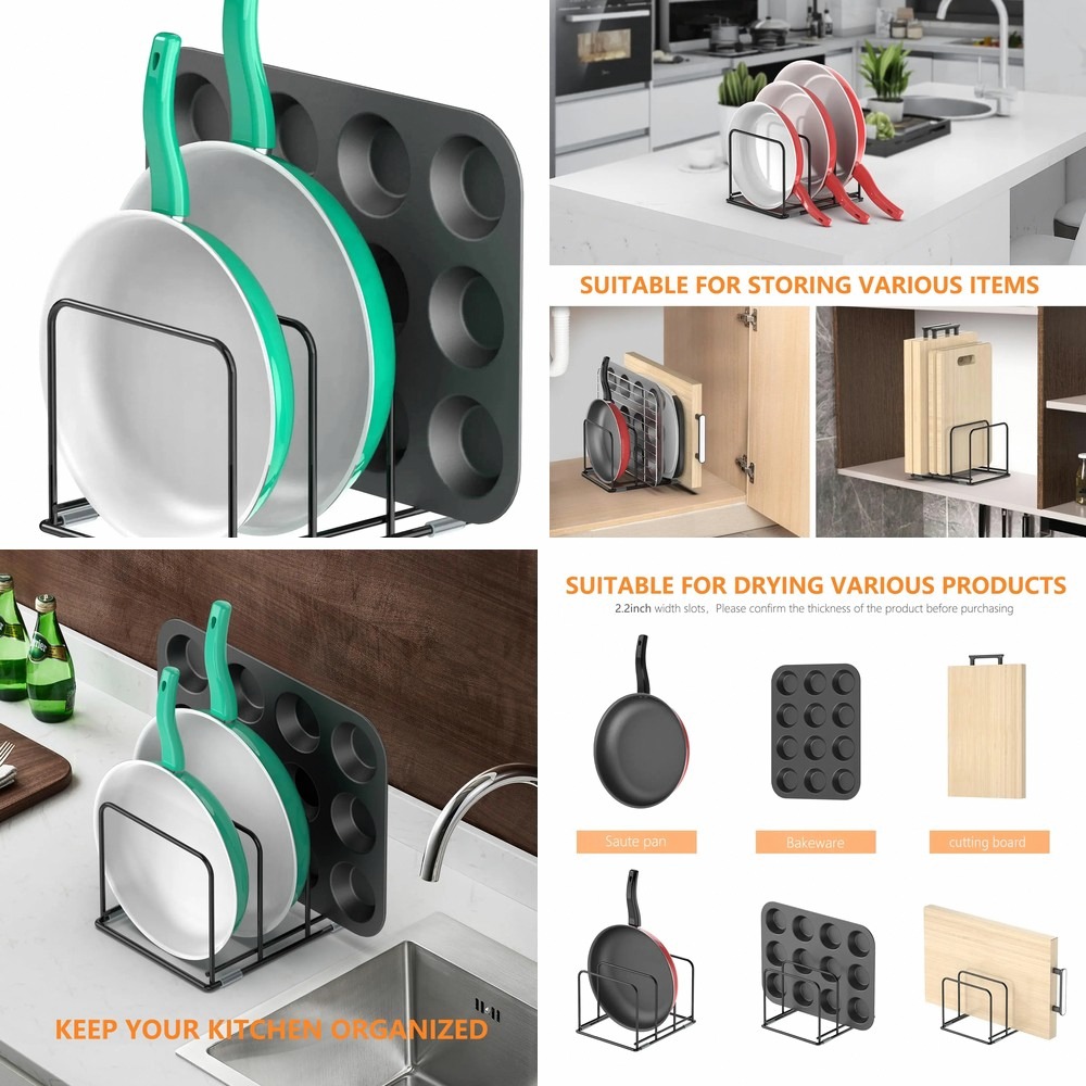 Organizador de Panelas para Ar - Kitchen Cabinet Baking Organizer avaliação e preço