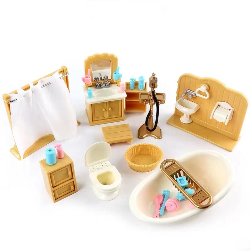 Casa de bonecas em miniatura c - Kitchen Q avaliação e preço