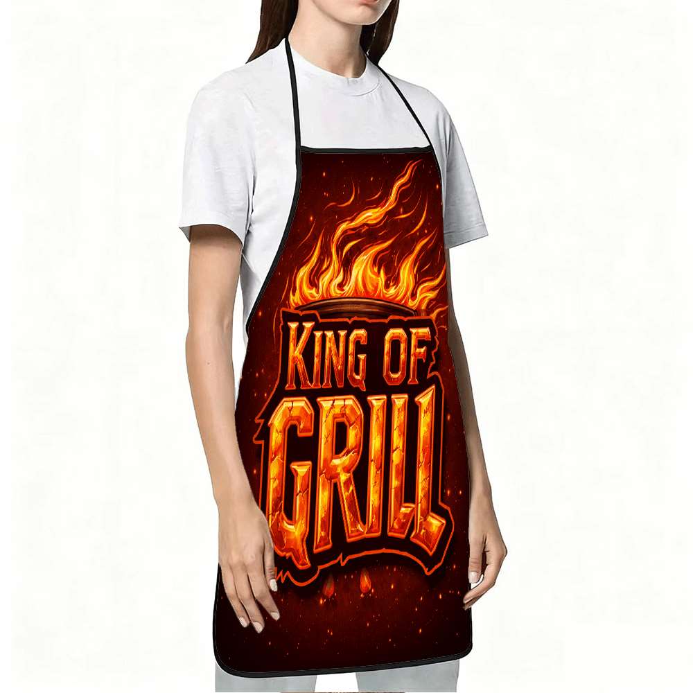 1 Avental Bbq King, Avental co - Kitchen Baking Gift Ideas avaliação e preço