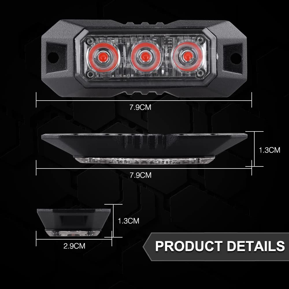 3 Luzes Estroboscópicas LED pa - Mini Kitchen Baking avaliação e preço