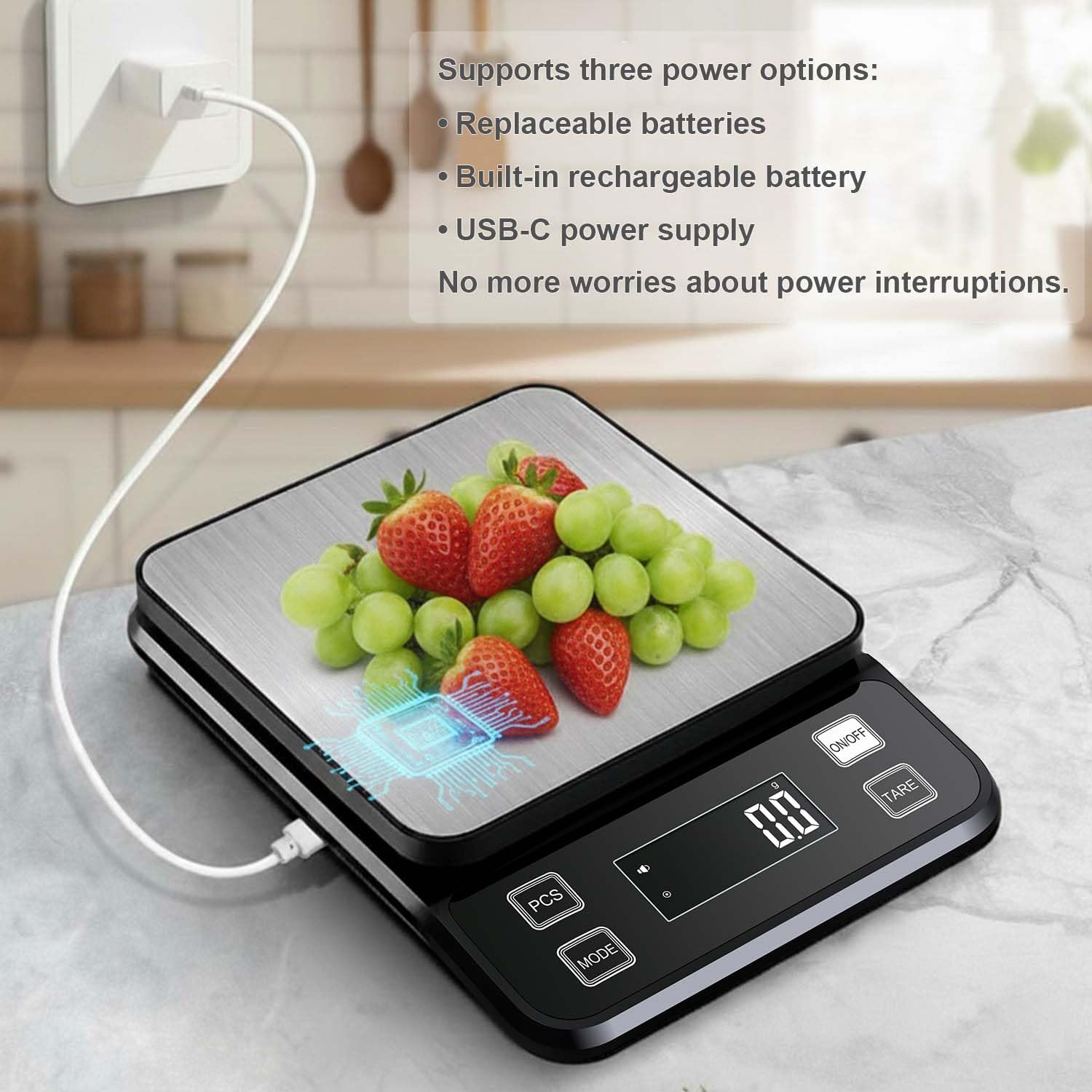 Balança Digital de Cozinha à P - Kitchen Scale Precise avaliação e preço