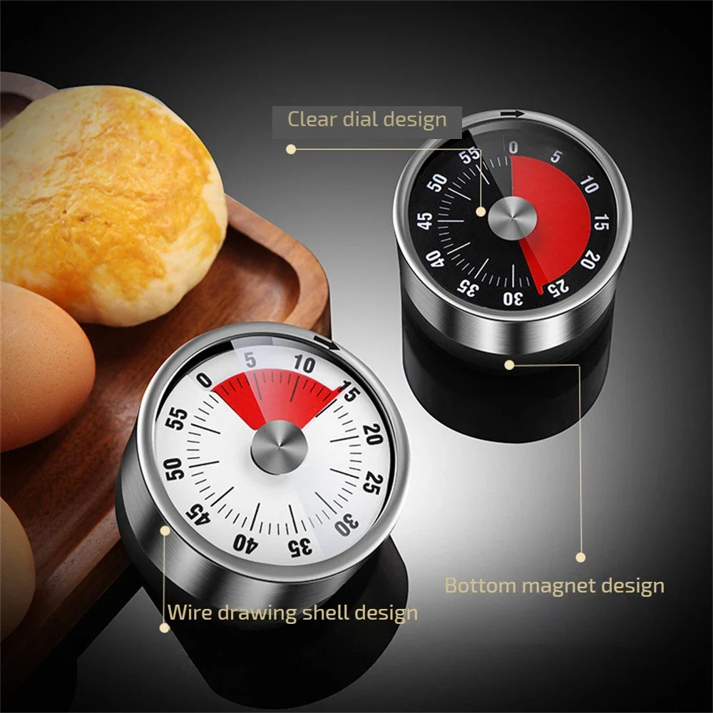 Novo temporizador visual de aç - Kitchen Baking Timer avaliação e preço