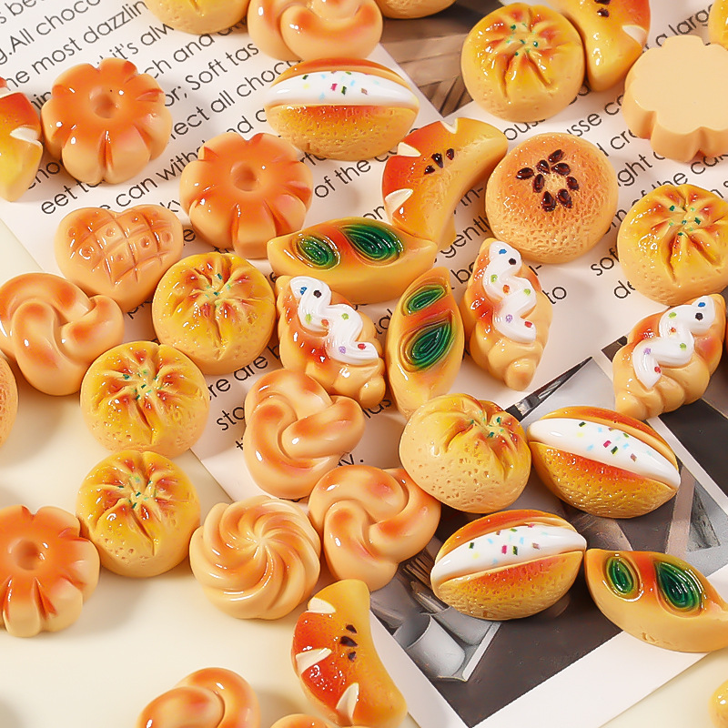 10 Peças Mini Pão Simulado em  - Mini Kitchen Baking avaliação e preço