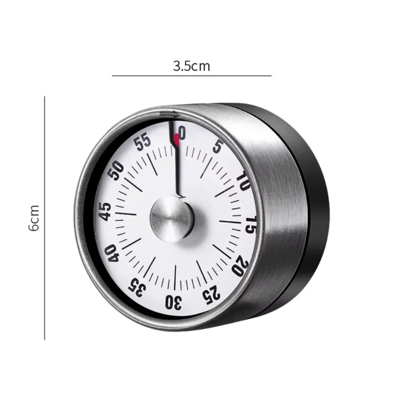 1 unidade Temporizador Visual  - Baking Kitchen Hourly avaliação e preço