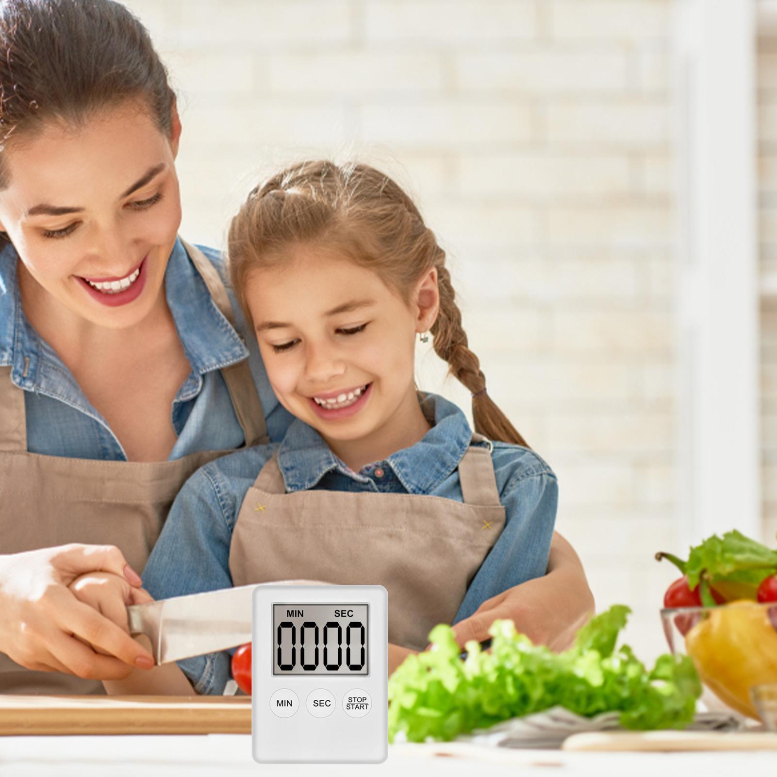 Moda simples despertador quadr - Baking Kitchen Hourly avaliação e preço
