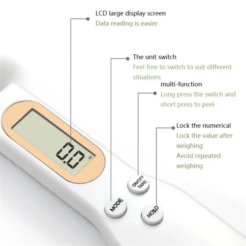 Colher de pesagem ajustável di - Kitchen Scale Precise avaliação e preço