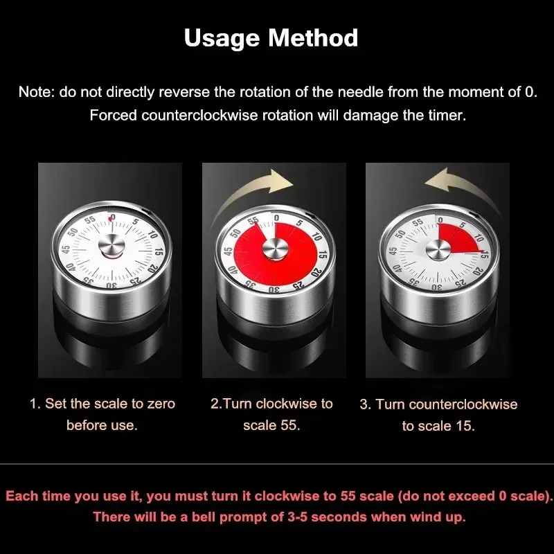 Temporizador de ensino e cozim - Kitchen Baking Timer avaliação e preço