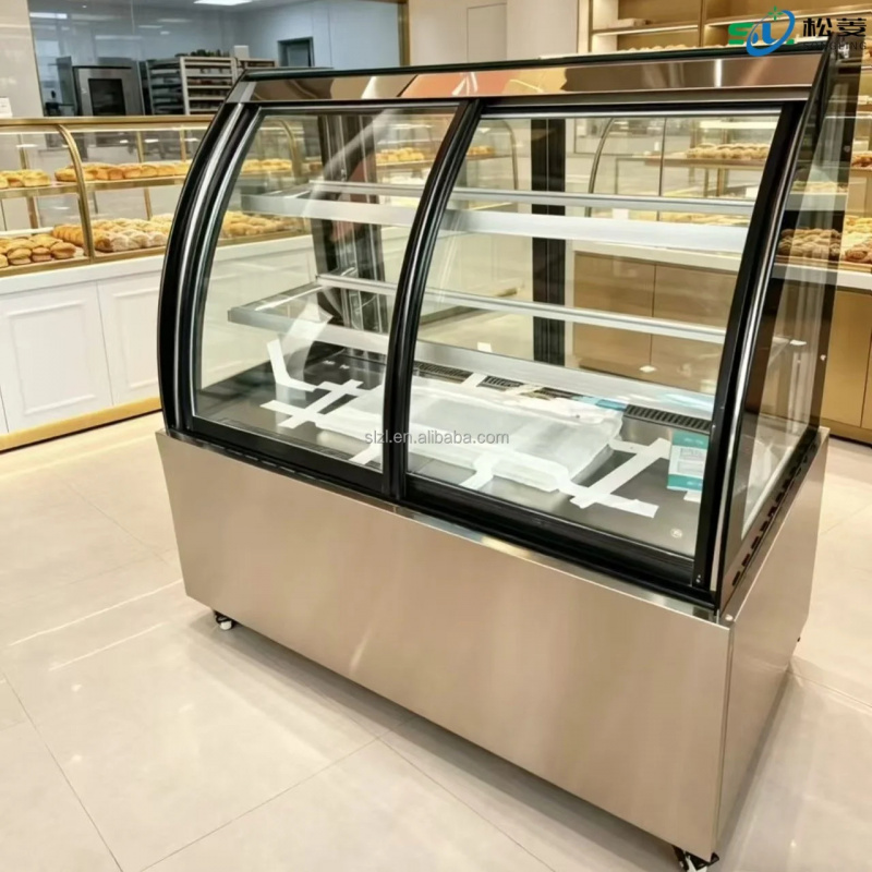 Vitrine Refrigerada de Aço Ino - Kitchen And Baking Equipment avaliação e preço