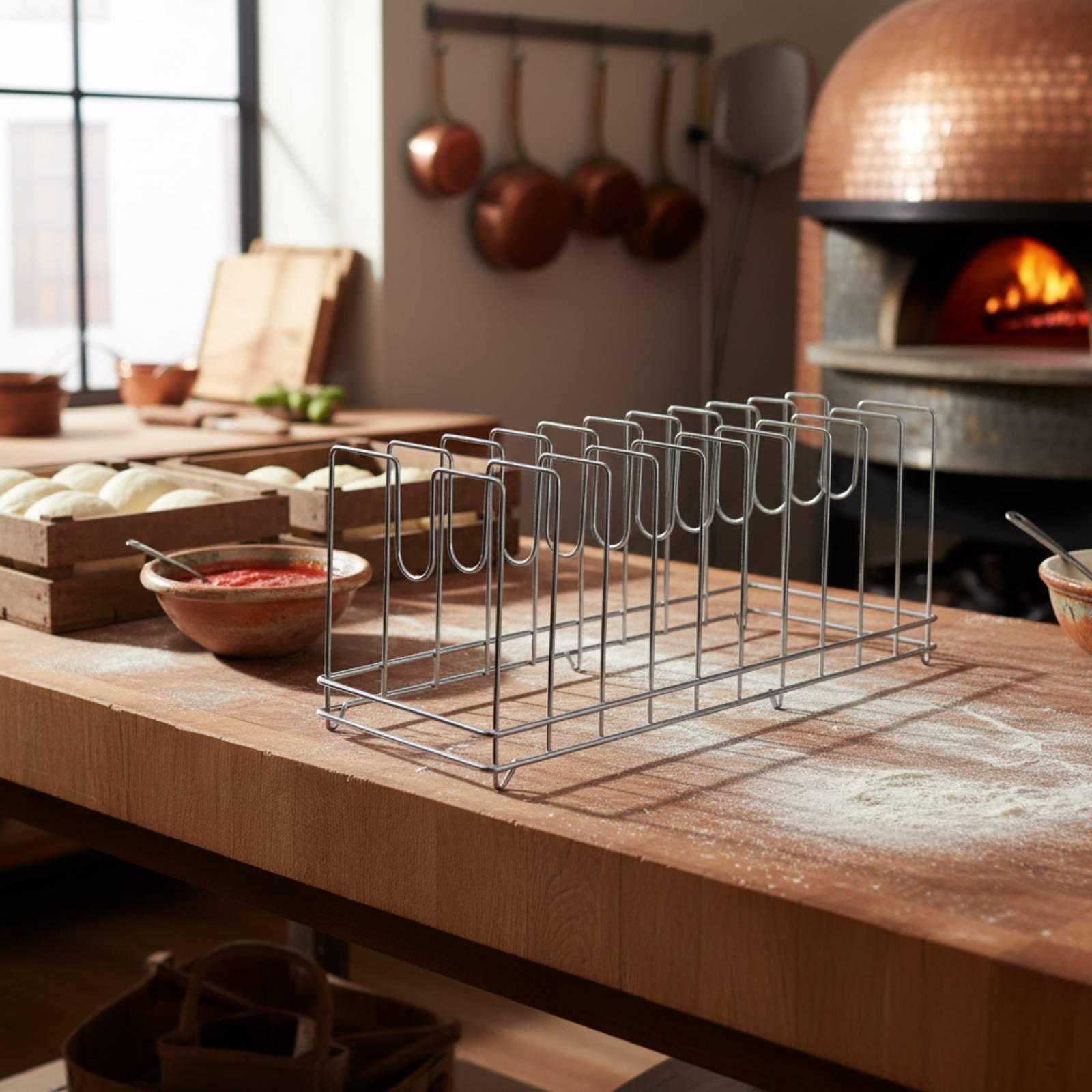 Prateleira Vertical para Cozin - Kitchen Cabinet Baking Organizer avaliação e preço