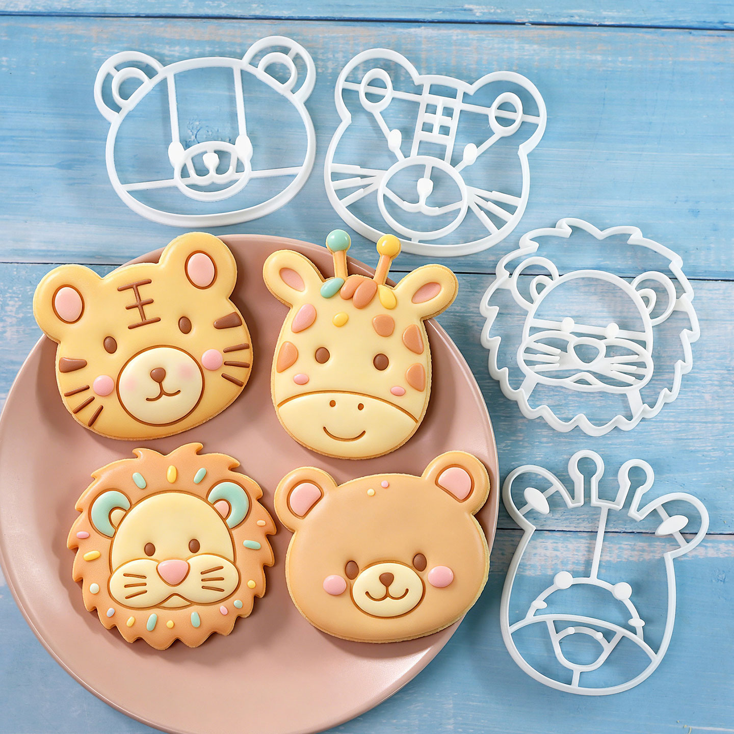Conjunto de 4 Cortadores de Bi - Kitchen Baking Utensil avaliação e preço