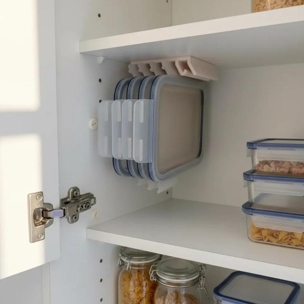 Organizador de Tampas de Recip - Kitchen Cabinet Baking Organizer avaliação e preço