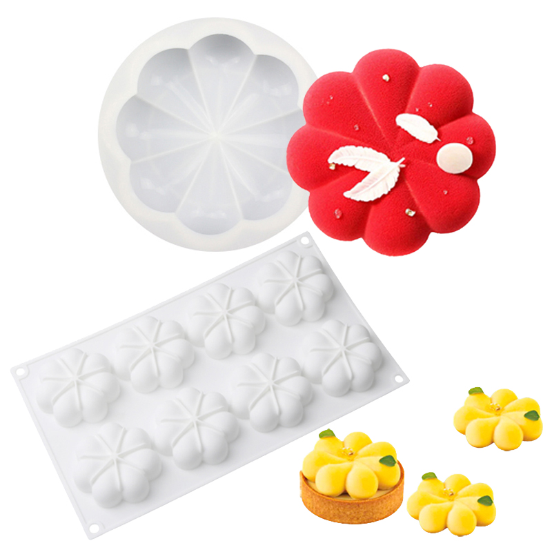 1 ou 8 células flor pétala des - Baking Kitchen Design avaliação e preço
