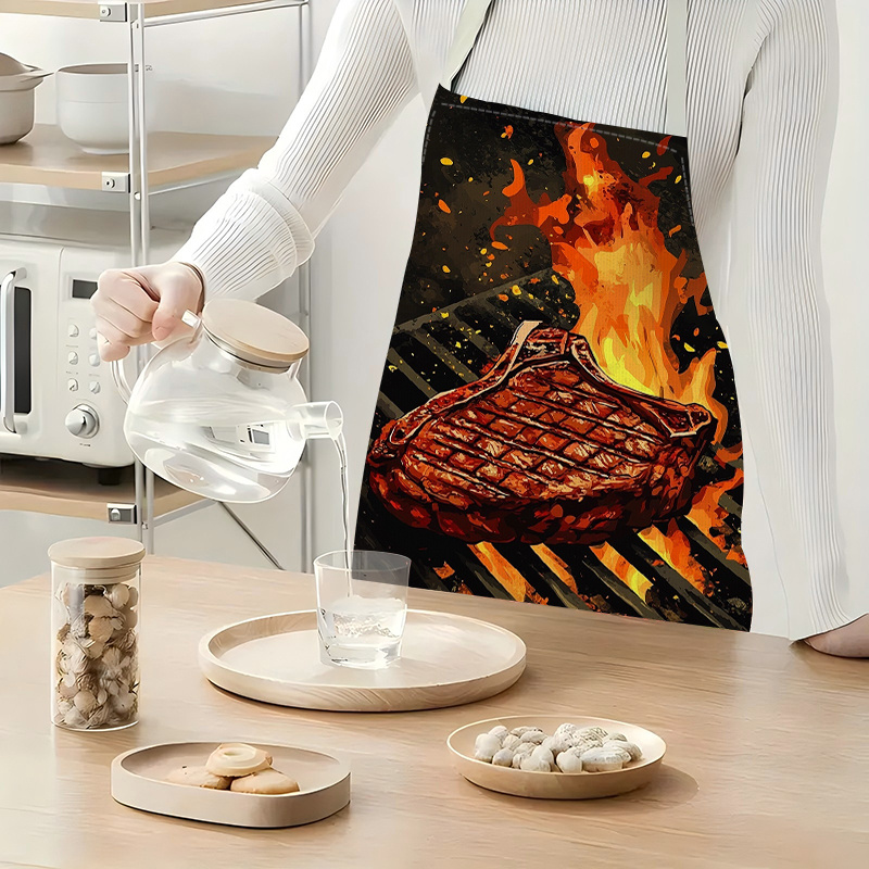Avental de Churrasco com Estam - Kitchen Baking Gift Ideas avaliação e preço