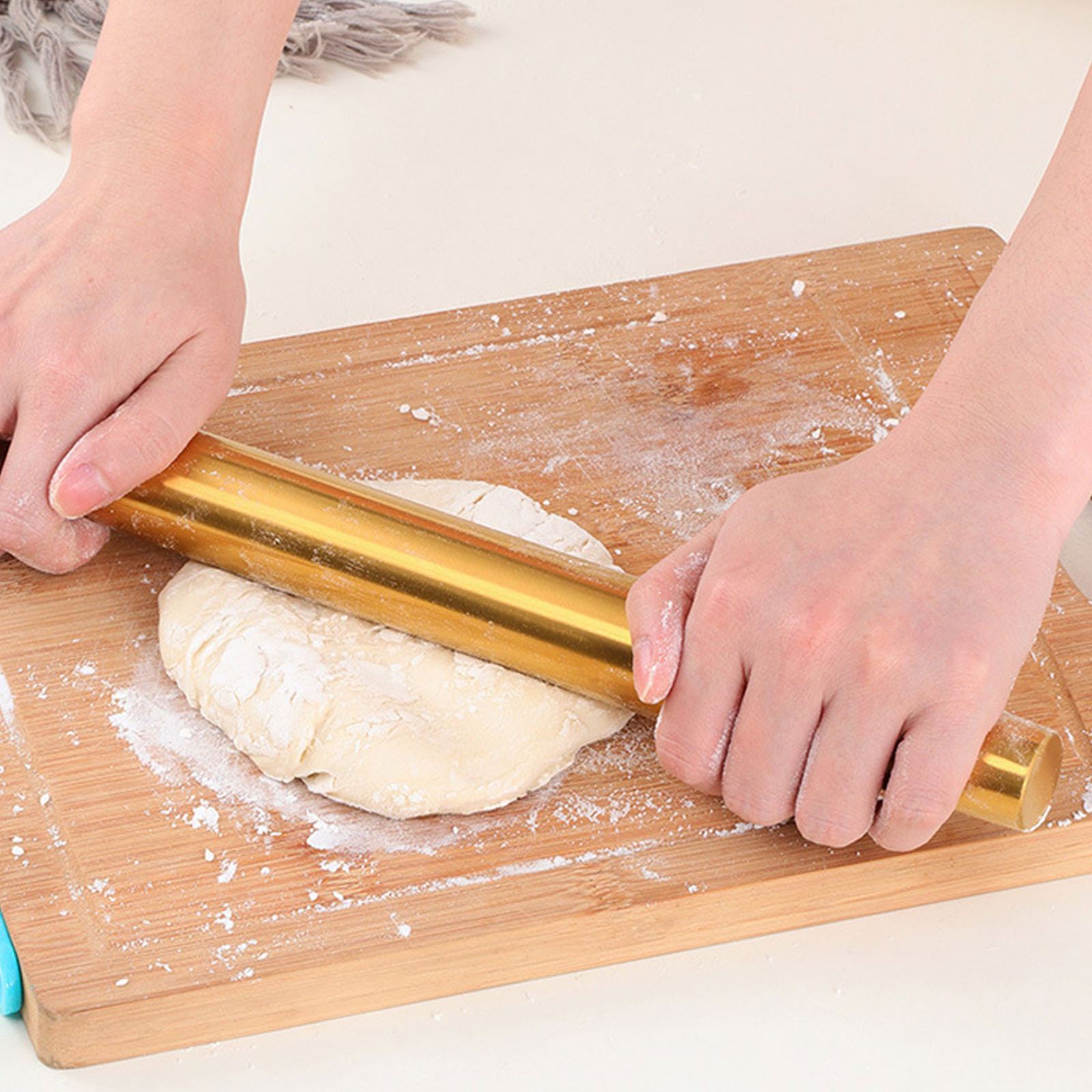 Rolo de Massa de Aço Inoxidáve - Kitchen Roller Baking avaliação e preço