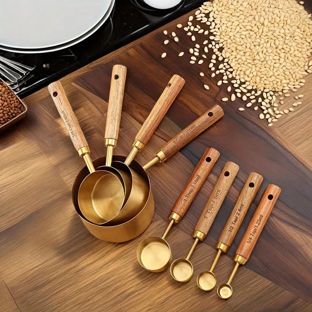Conjunto de 8 Peças de Copos e - Baking (Kitchen Ingredient) avaliação e preço