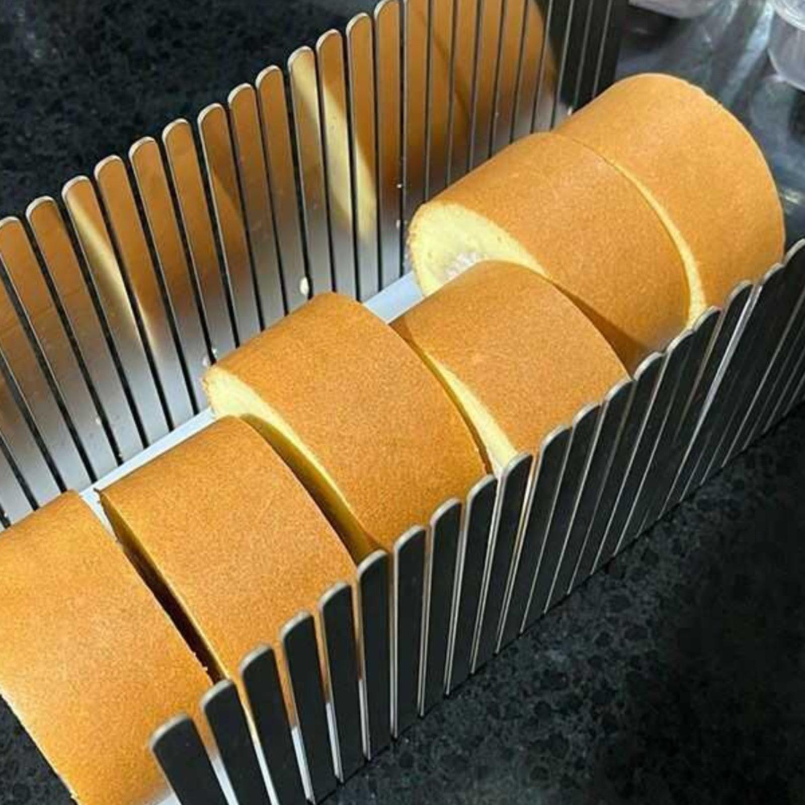 Fatiador de pão de aço inoxidá - Kitchen Baking Aid avaliação e preço