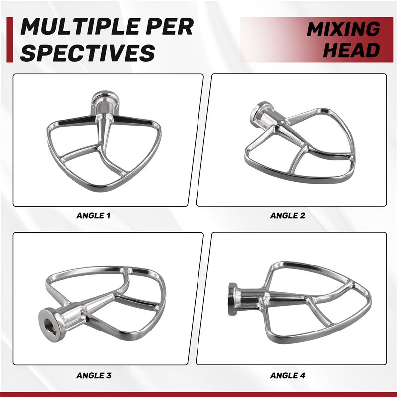 Batedor plano de aço inoxidáve - Kitchen Baking Aid avaliação e preço