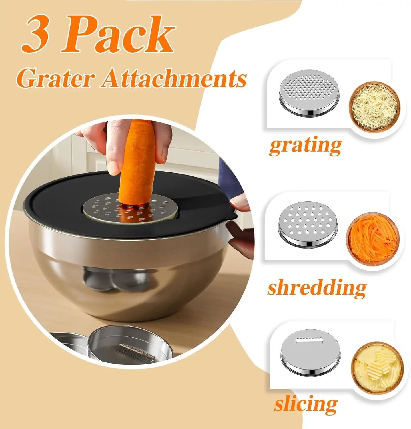 Conjunto de 6 Tigelas de Mistu - Kitchen Baking Bowls avaliação e preço