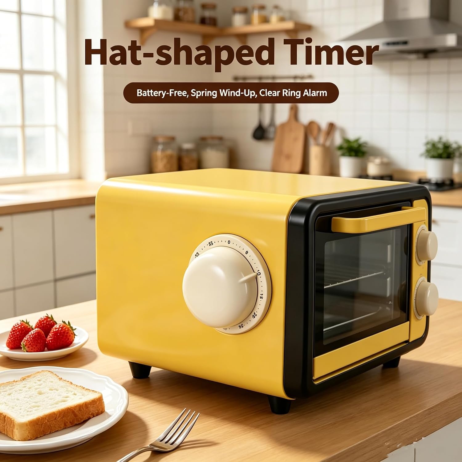 Timer Mecânico de Cozinha com  - Baking Kitchen Hourly avaliação e preço