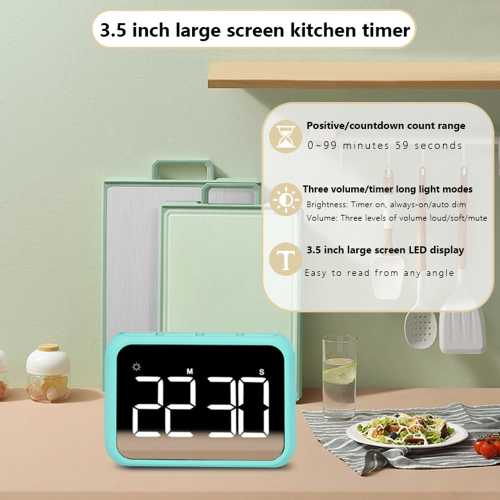 1PC Temporizador Digital Moder - Kitchen Baking Timer avaliação e preço
