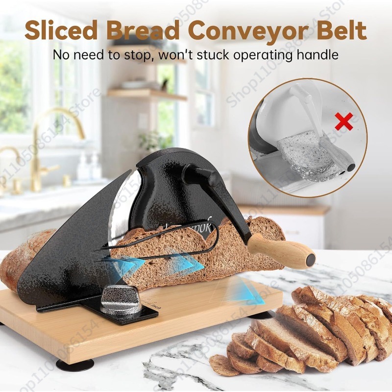 Fatiador de Pão Manual Ajustáv - Kitchen Baking Gift Basket avaliação e preço
